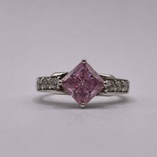 Princess cut pink for sale  Las Vegas
