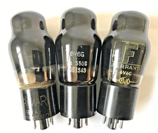 Usado, Válvula de tubo 6V6 x3 Brimar KT61 para amplificador de válvula Tannoy Leak TL10 comprar usado  Enviando para Brazil