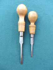 Vintage wooden handled for sale  GLOUCESTER