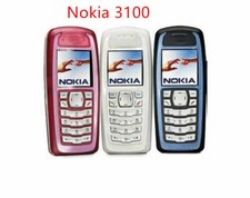 Celular Nokia 3100 2G GSM desbloqueado teclado tri-band (azul/vermelho/branco), usado comprar usado  Enviando para Brazil