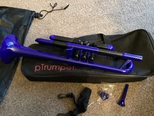 Ptrumpet blue plastic for sale  PRESTON