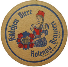 Alter bierdeckel rosenau gebraucht kaufen  Stephanskirchen