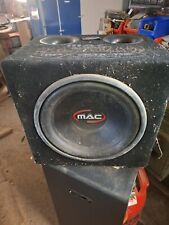 Mac audio subwoofer gebraucht kaufen  Train