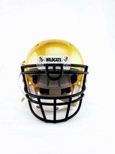 Mini capacete de futebol americano Wildcats J-1 preto 46 Schutt tela de 6 polegadas comprar usado  Enviando para Brazil