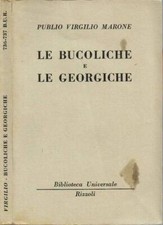 Bucoliche georgiche. publio usato  Italia