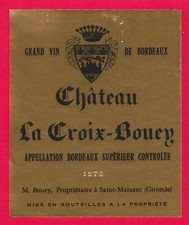 Etiquette label bordeaux d'occasion  Albertville