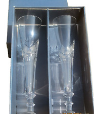 Crystal champagne flutes for sale  Frankford