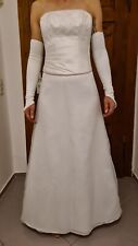 Brautkleid zweiteilig agnes gebraucht kaufen  Baunach