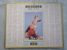 Almanach calendrier 1963 d'occasion  Allonnes