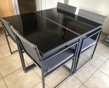 Garten balkonmöbel glastisch gebraucht kaufen  Weidenberg