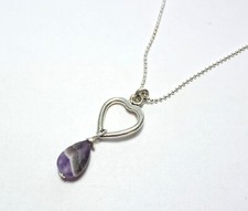Sterlingsilber halskette herza gebraucht kaufen  Hambergen