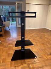 tempered stand black tv glass for sale  HAYWARDS HEATH