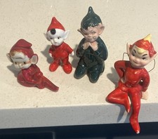 Vintage ceramic pixies for sale  Escalon