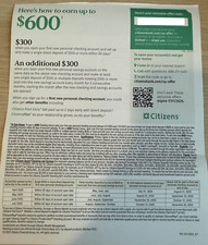Citizens bank 600 for sale  Brooklyn