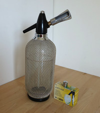 Metallnetz sodasiphon wassersp gebraucht kaufen  Deutschland