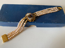 Biedermeier armband schaumgold gebraucht kaufen  Hamburg