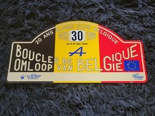 Plaque rallye plastique d'occasion  Plonéour-Lanvern