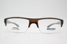 Brille mormaii Ventus 1270 Braun Silber Halbrand Brillengestell eyeglasses Neu comprar usado  Enviando para Brazil