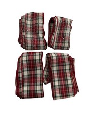 Plaid red white for sale  Gansevoort