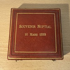 Médaille souvenir nuptial d'occasion  Andernos-les-Bains
