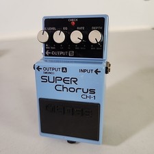 Usado, Pedal de efeitos de guitarra Boss Super Chorus CH-1 CH1 pedal comprar usado  Enviando para Brazil