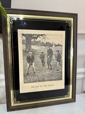 Vintage framed golf for sale  Marietta