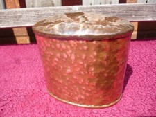 Vintage hammered copper for sale  MINEHEAD