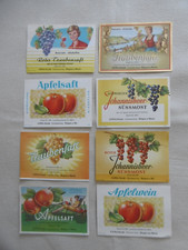 Etiketten alt apfelsaft gebraucht kaufen  Deutschland