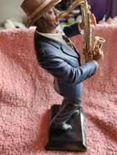 Leonardo figurine black for sale  CLACTON-ON-SEA