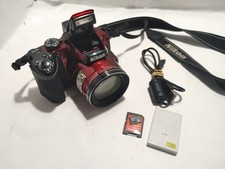Pacote de câmera digital Nikon COOLPIX P510 16.1MP vermelho zoom 42x testado  comprar usado  Enviando para Brazil