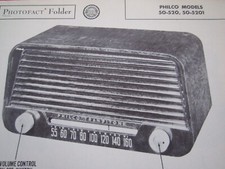 Usado, FOTOFATO RECEPTOR DE RÁDIO PHILCO 50-520 & 50-520I comprar usado  Enviando para Brazil
