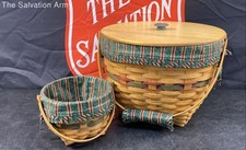 Longaberger handmade wood for sale  Indianapolis