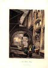 Incisione the ghetto usato  Roma