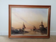 Oil painting cornish for sale  BOURNEMOUTH