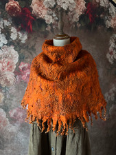 Filzschal schal poncho gebraucht kaufen  Enkenbach-Alsenborn