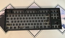 Teclado mecânico KBDfans kbd8x mkIII TKL - Alumínio + placas de policarbonato - Preto comprar usado  Enviando para Brazil