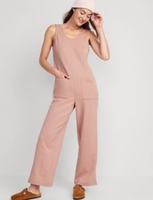 Macacão Old Navy Feminino Lg Costeiro Sem Mangas Solto Marled Lã Lounge Confortável comprar usado  Enviando para Brazil