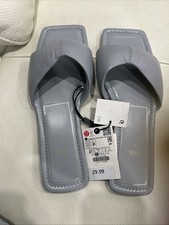 Sandálias slip-on cinza Zara com sola acolchoada comprar usado  Enviando para Brazil