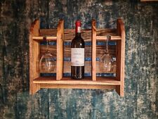 Handmade wood wine for sale  NEWPORT