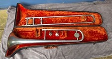 Vintage trombone conn for sale  Albion