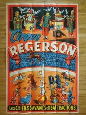 Affiche cirque regerson d'occasion  Mansle