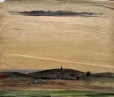 Aquarell impressionist dorf gebraucht kaufen  Graal-Müritz, Seeheilbad
