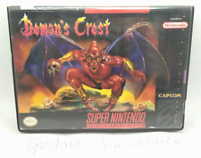 Demon's Crest - Apenas caixa - Caixa de aluguel cortada - SNES Super Nintendo - Original comprar usado  Brasil 