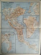 Stampa antica mappa usato  Staranzano