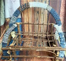 Sofá-cama vintage rústico country cottagecore galho de madeira 17"", usado comprar usado  Enviando para Brazil
