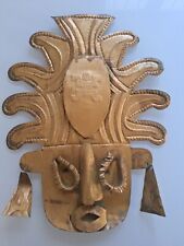 Golden brass mask d'occasion  Fayence