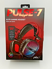 Fone de Ouvido para Jogos PBX Pulse-7 Elite com Luzes LED comprar usado  Enviando para Brazil