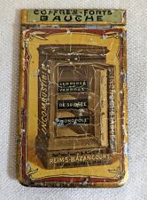 Carnet tôle lithographiée d'occasion  Cadenet