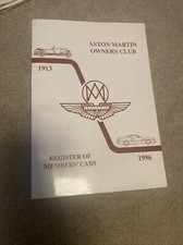 Aston martin owners for sale  ROMSEY