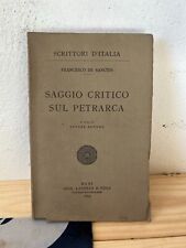 Francesco sanctis saggio usato  Roma
